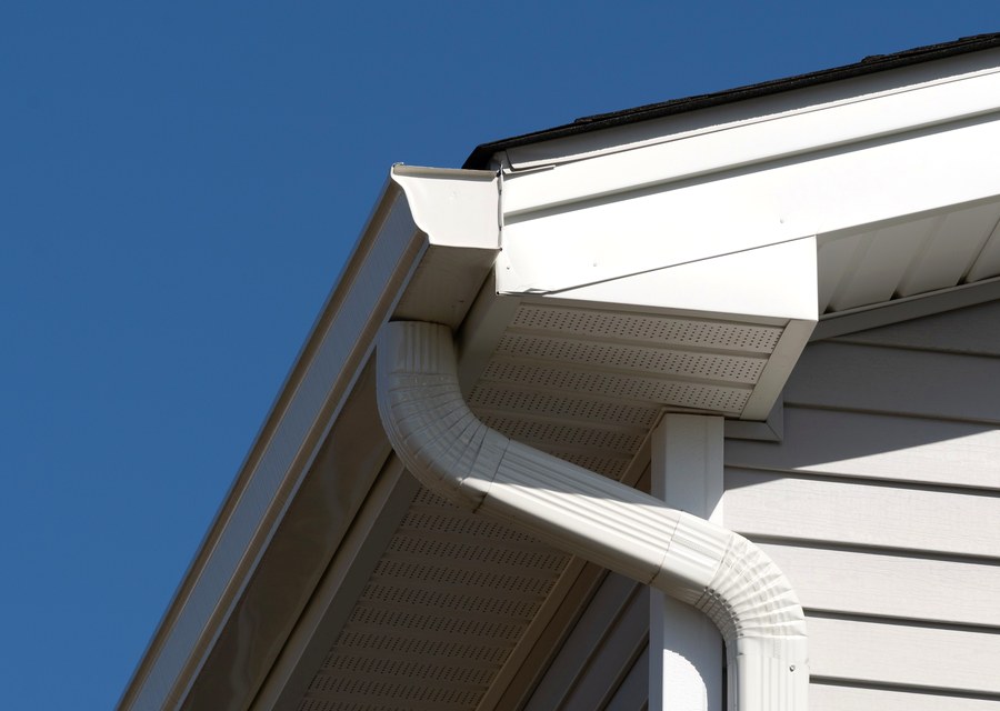 Seamless gutter and downspout work — South Burlington, VT