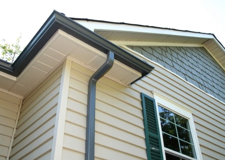 Gutter system detail — Hanover, NH