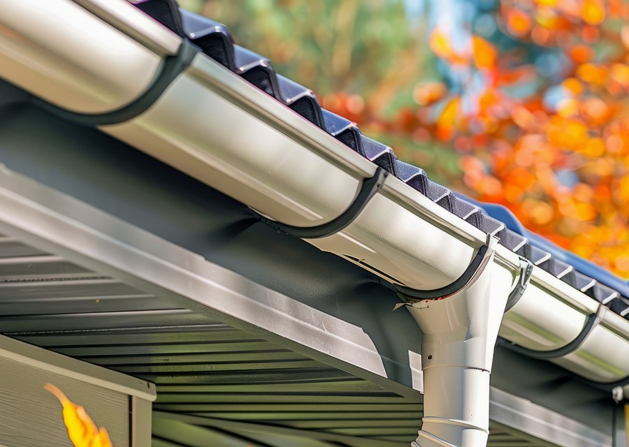 Gutter installation work — Brimfield, MA