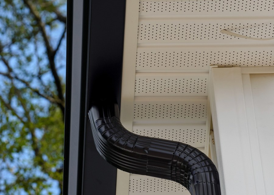 Seamless gutter and downspout work — Brimfield, MA