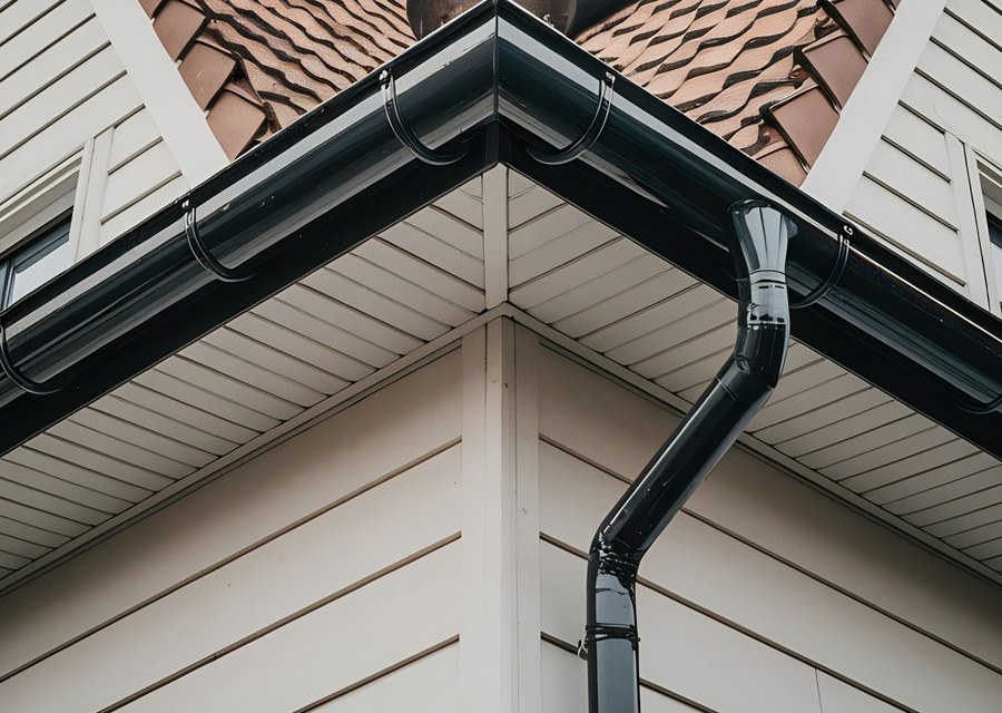 Gutter system detail — Palmer, MA