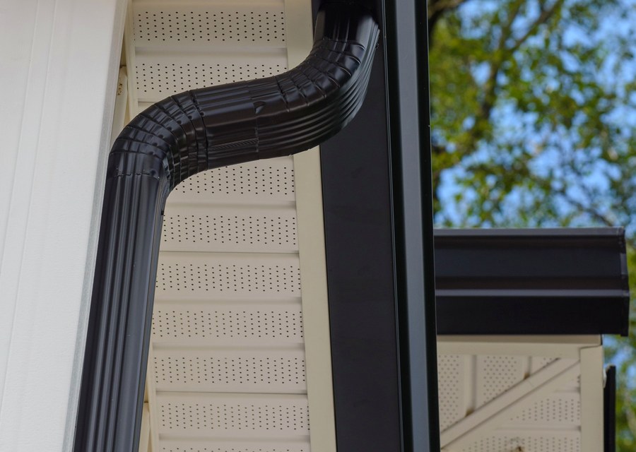 Gutter installation work — Middlebury, VT