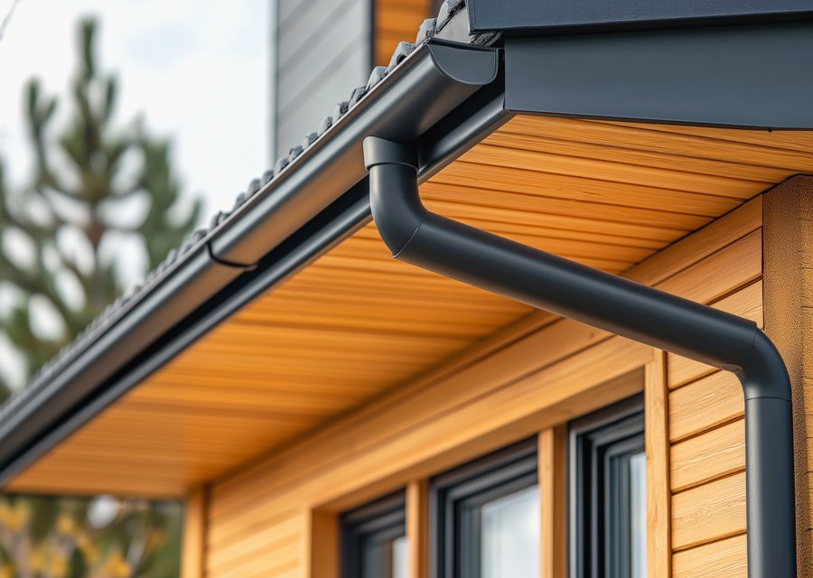 Seamless gutter and downspout work — Franconia, NH