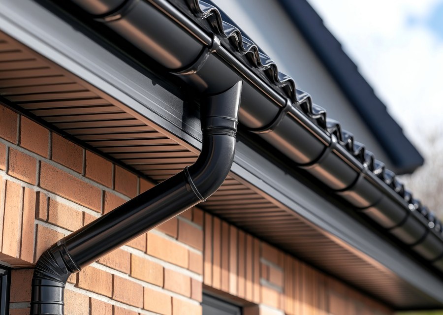 Gutter system detail — Franconia, NH
