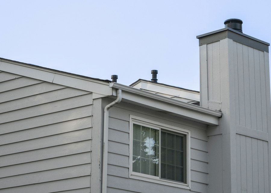 Seamless gutter and downspout work — Campton, NH