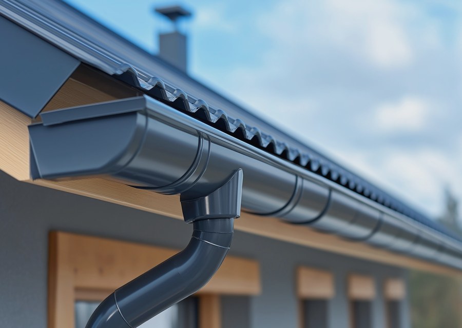 Gutter installation work — Livonia, NY