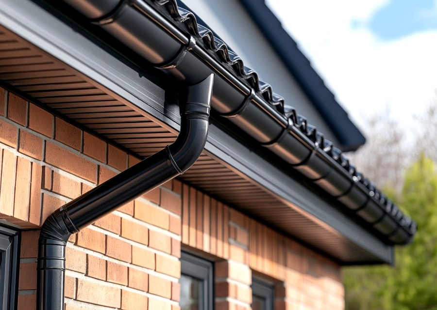 Seamless gutter and downspout work — Livonia, NY