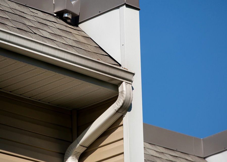 Seamless gutter and downspout work — Locust Grove, GA