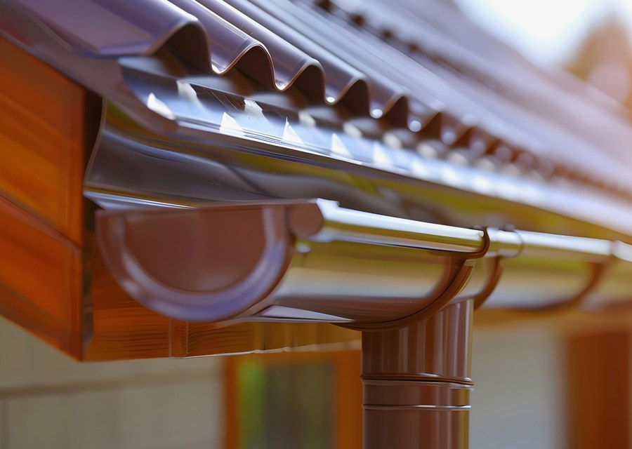 Gutter system detail — Locust Grove, GA