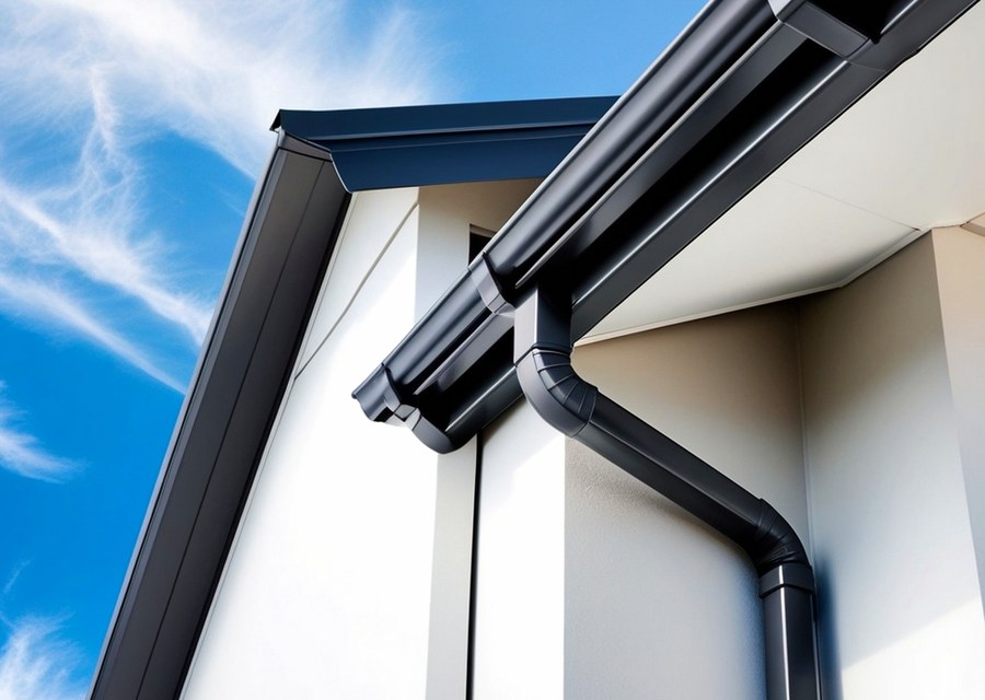 Gutter installation work — Madrid, NY