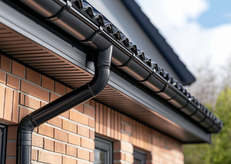 Seamless gutter and downspout work — Madrid, NY