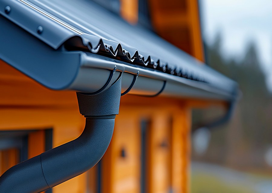 Gutter system detail — Plattsburgh, NY