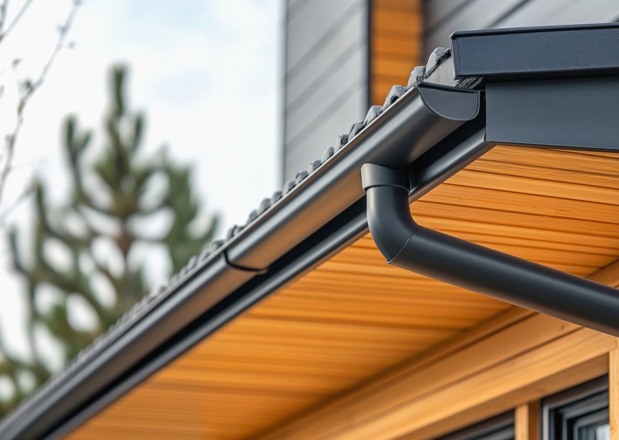Gutter installation work — Swanzey, NH