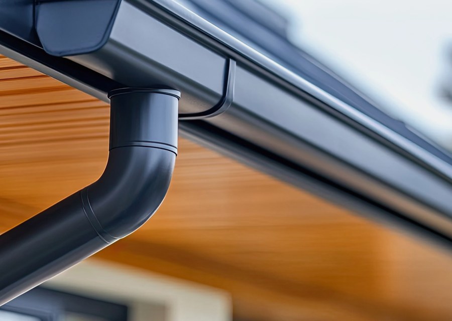 Gutter system detail — Greene, NY