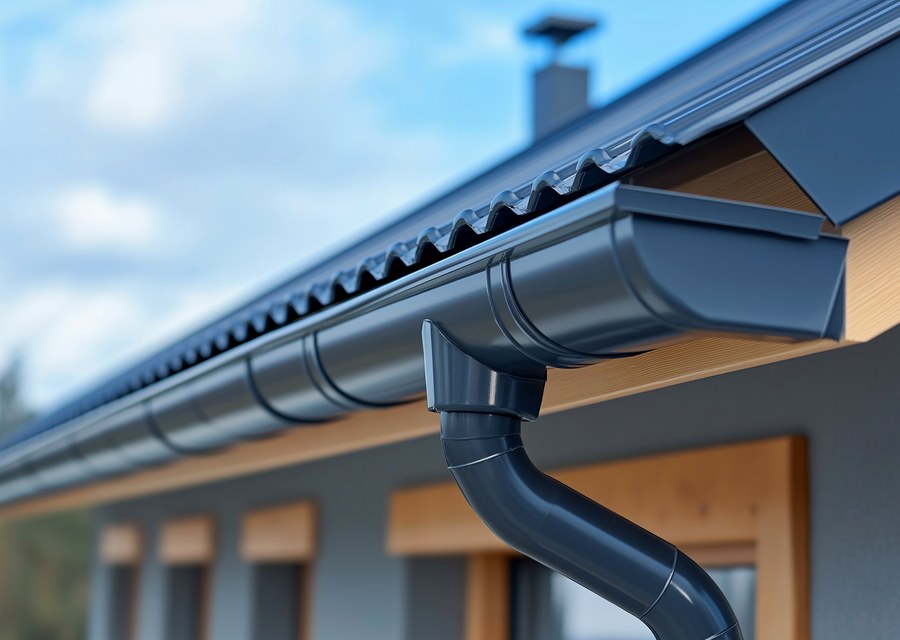Seamless gutter and downspout work — Nashville, TN