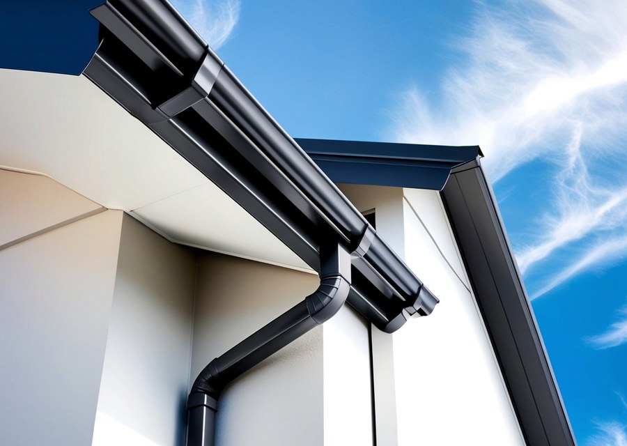 Gutter installation work — Fairfax, VT