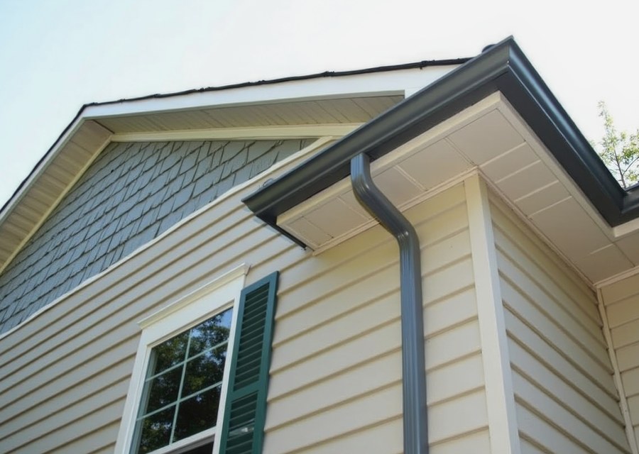 Gutter installation work — Cincinnatus, NY