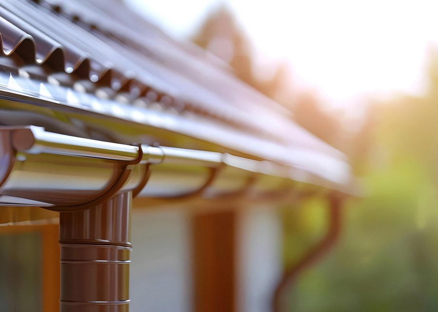 Gutter system detail — Essex, VT