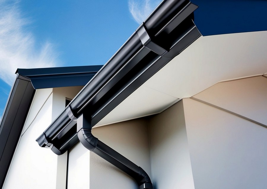 Seamless gutter and downspout work — Littleton, NH