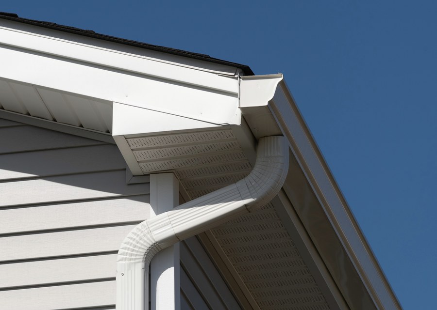 Gutter installation work — Canastota, NY