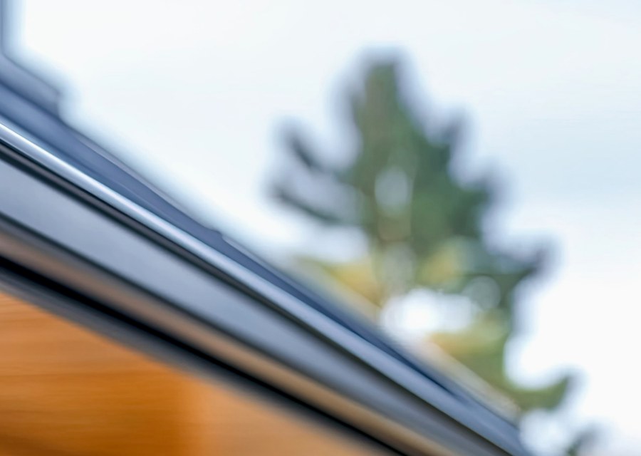 Gutter system detail — Colebrook, NH
