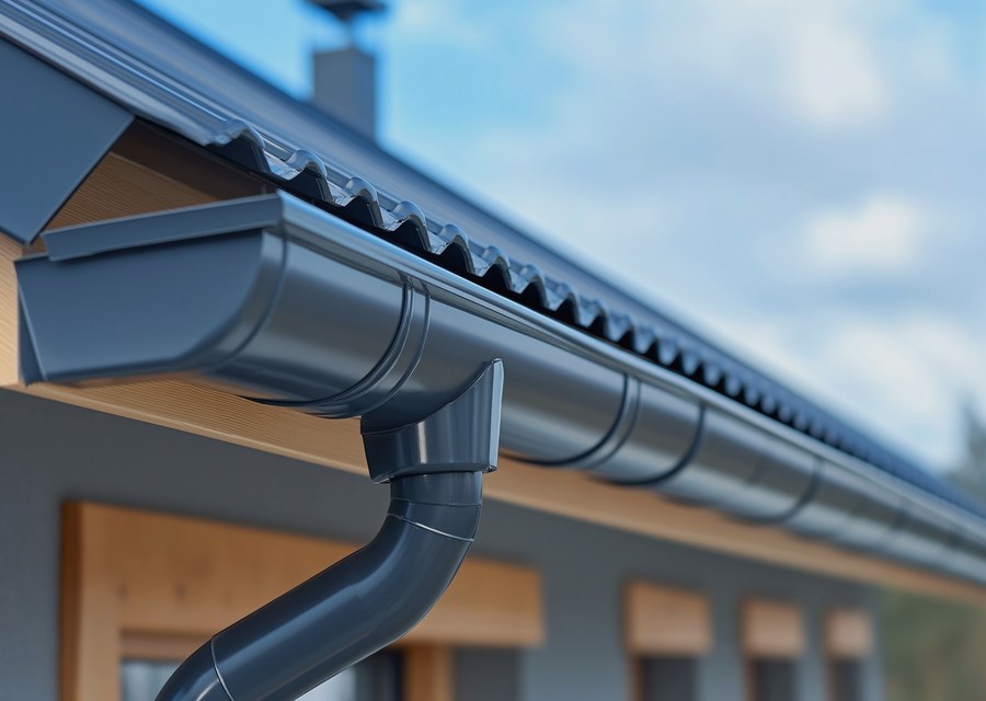 Gutter installation work — Chenango, NY