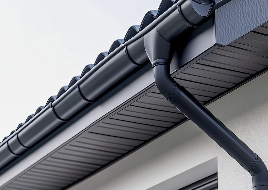 Seamless gutter and downspout work — Hampden, MA