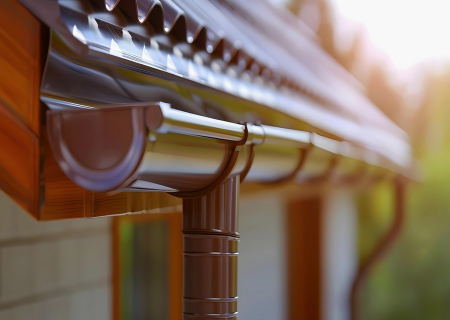 Gutter system detail — Hampden, MA