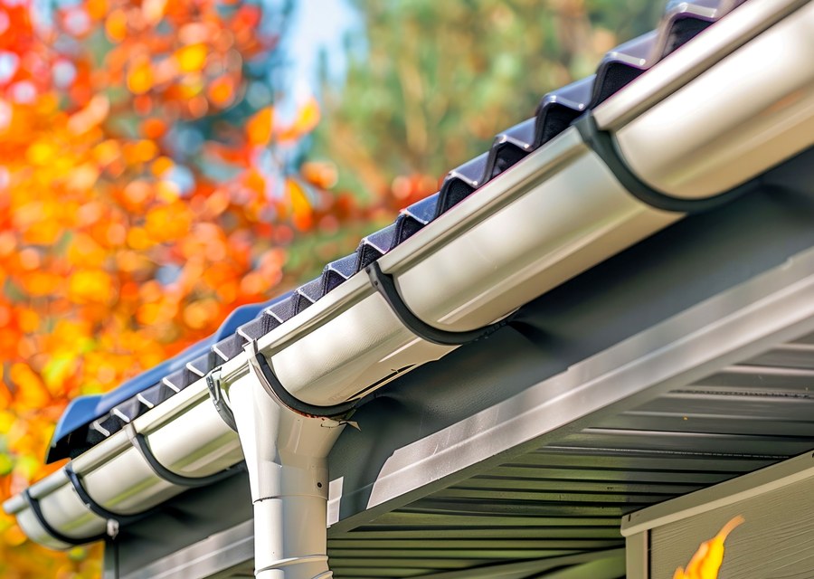 Gutter system detail — Chicopee, MA