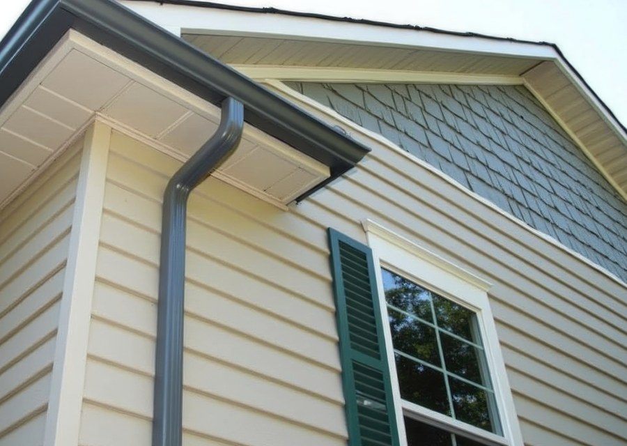Gutter installation work — Le Roy, NY