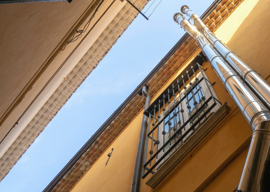 Gutter system detail — Orchard Park, NY