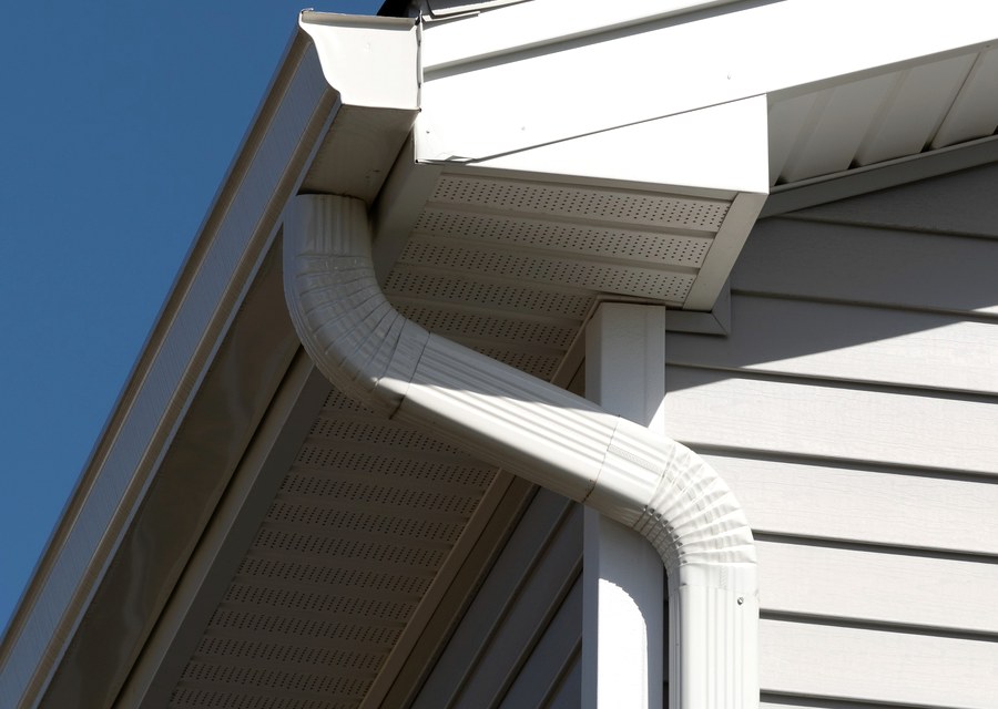 Seamless gutter and downspout work — Hooksett, NH