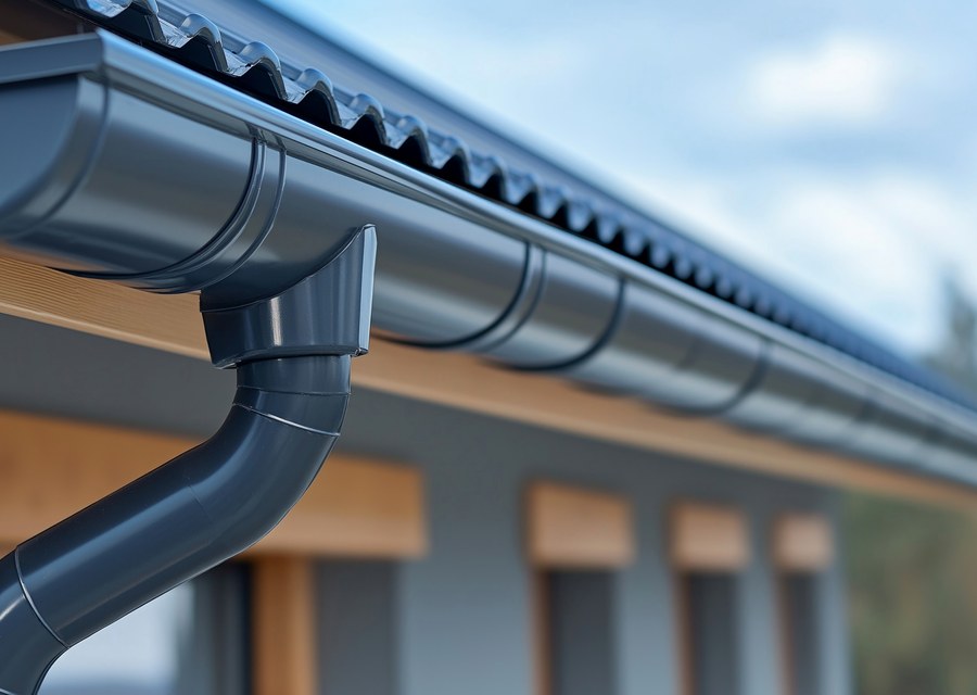 Gutter system detail — Longmeadow, MA