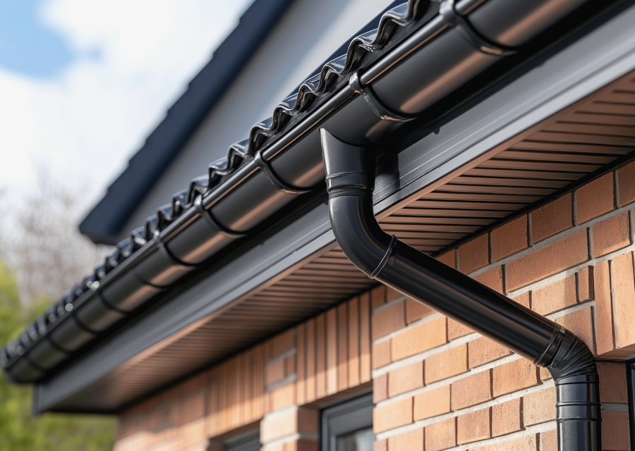 Seamless gutter and downspout work — Enfield, NH