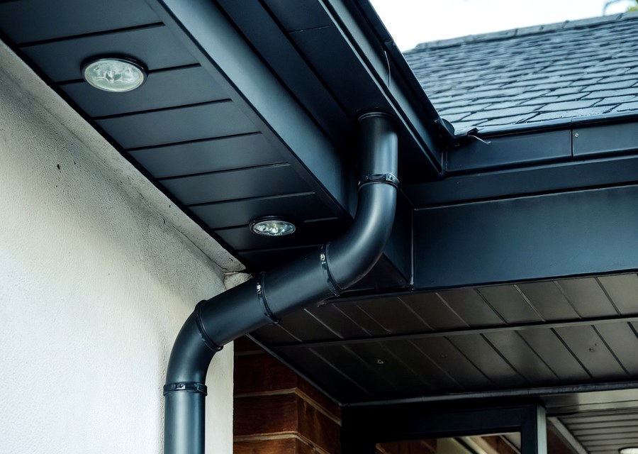 Gutter system detail — Walpole, NH