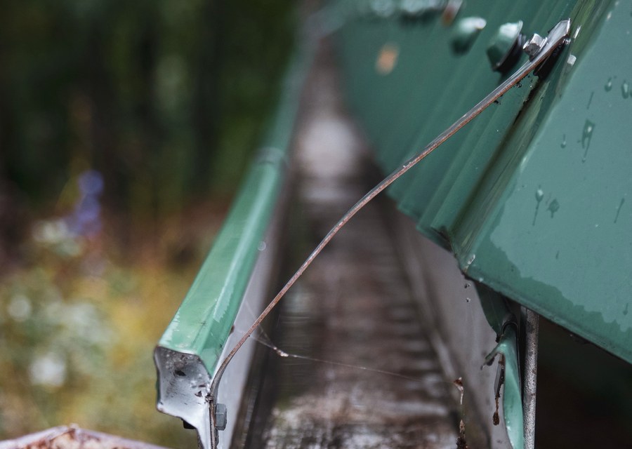 Gutter system detail — Pigeon Forge, TN