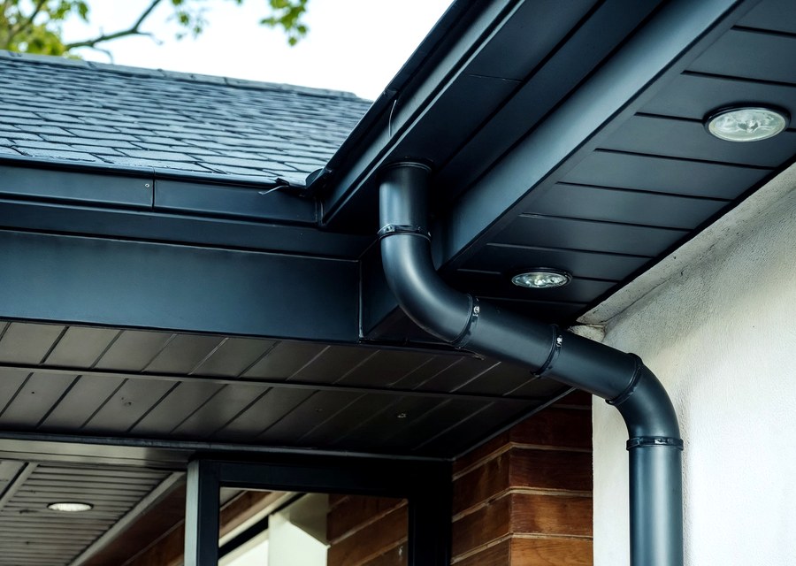Gutter system detail — Tully, NY