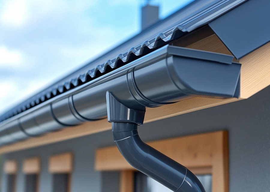 Gutter system detail — East Rochester, NY