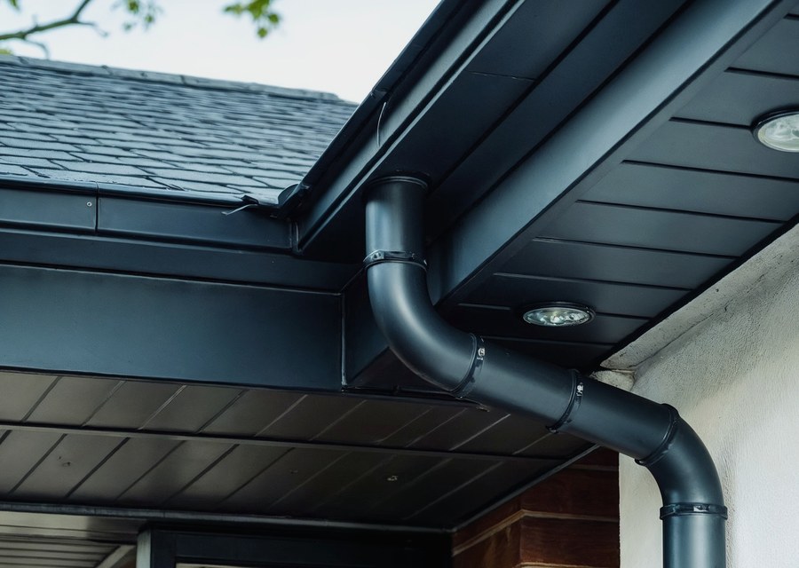 Gutter system detail — Weedsport, NY