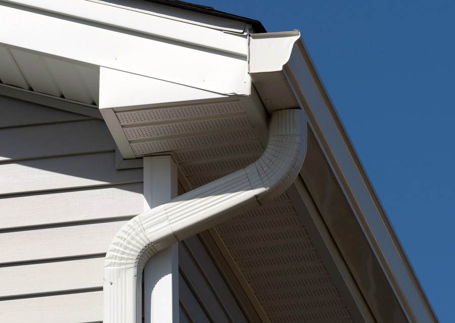 Gutter system detail — Dunkirk, NY