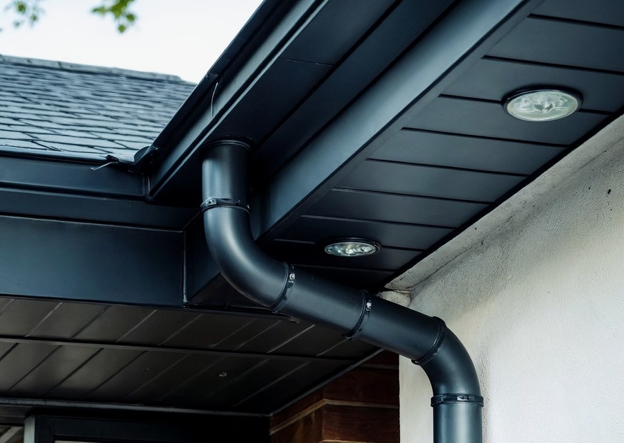 Gutter system detail — Northumberland, NH