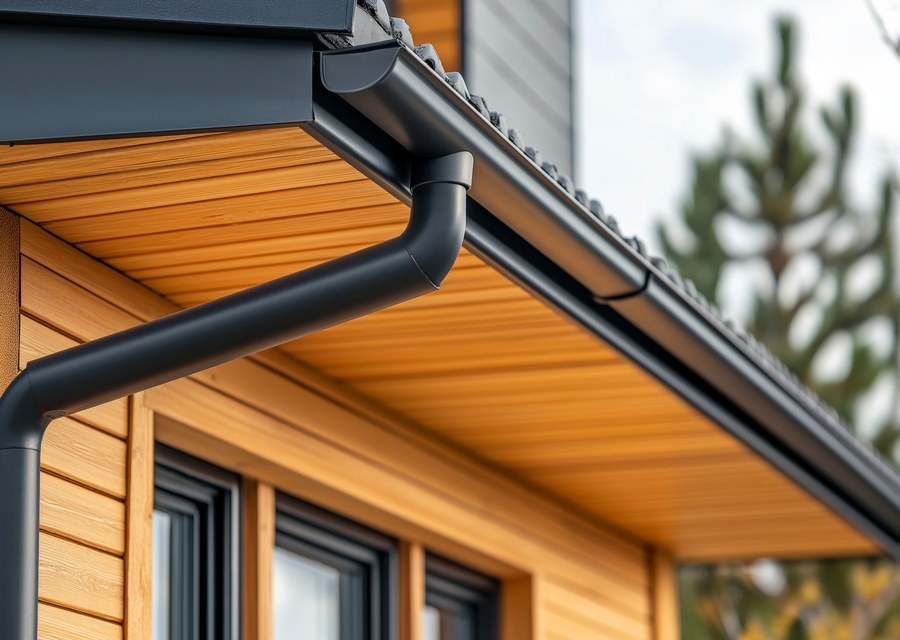 Gutter system detail — Henrietta, NY
