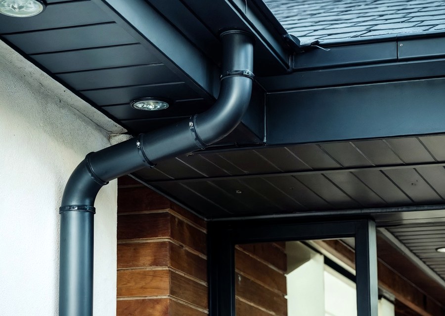 Seamless gutter and downspout work — Dansville, NY