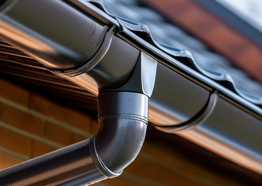 Gutter system detail — Dansville, NY