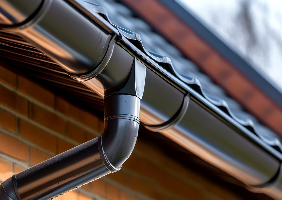 Gutter system detail — Whitestown, NY