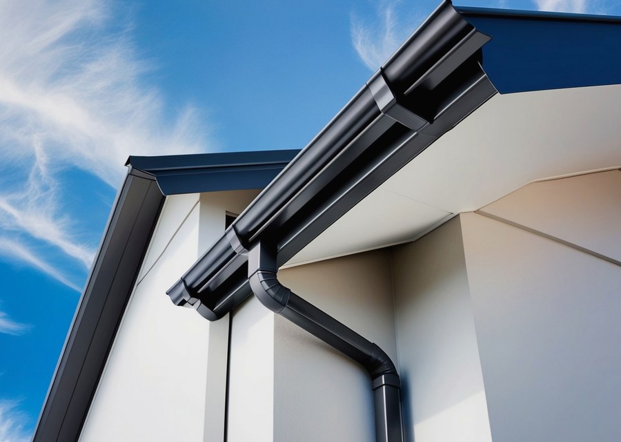 Seamless gutter and downspout work — Lenoir City, TN