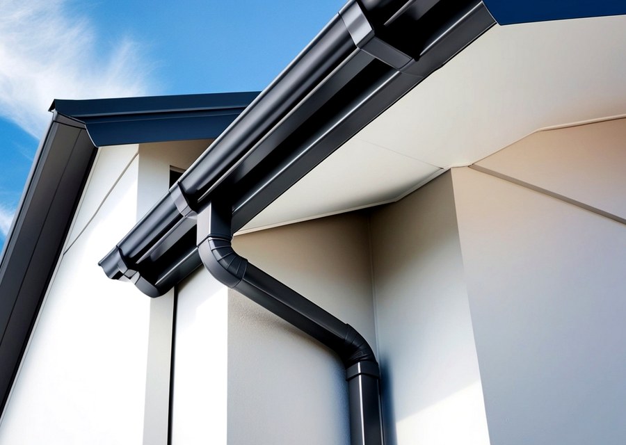 Seamless gutter and downspout work — St Johnsbury, VT
