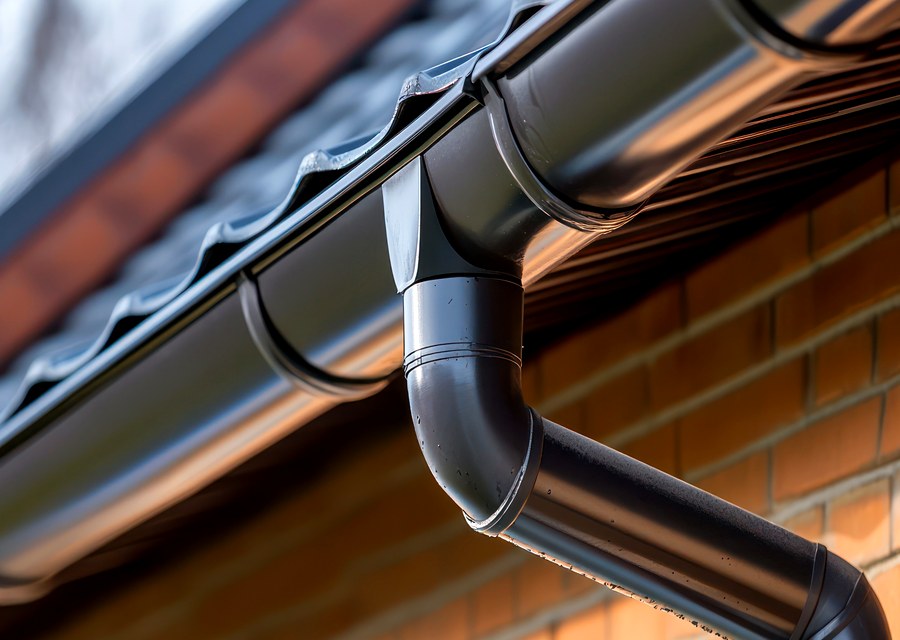 Gutter system detail — St Johnsbury, VT