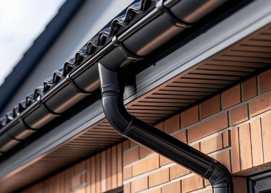 Gutter installation work — Maine, NY