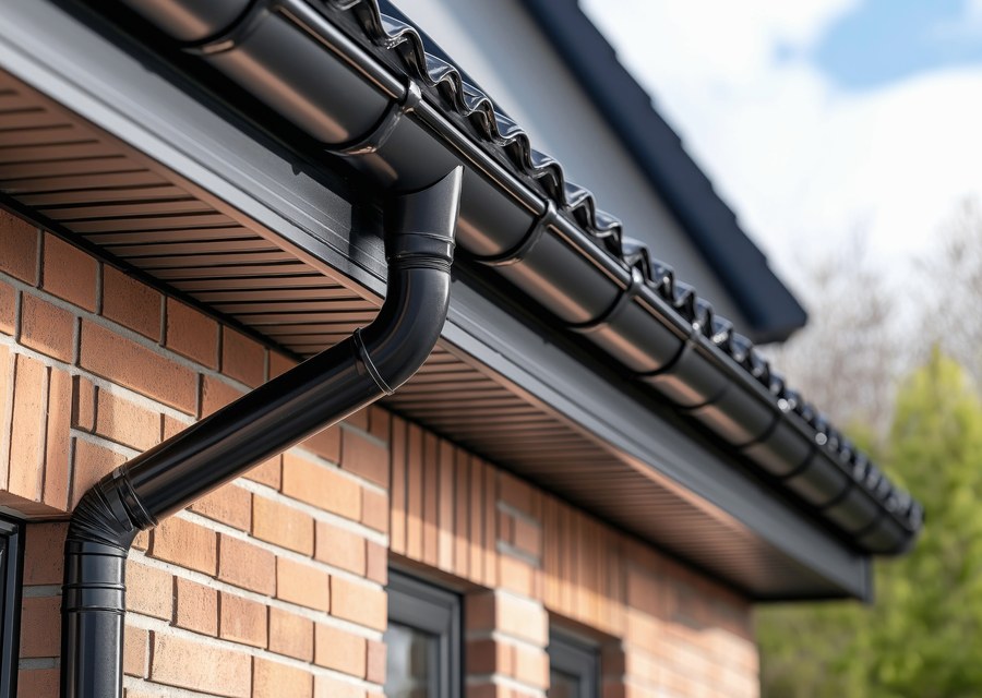 Seamless gutter and downspout work — Conway, NH